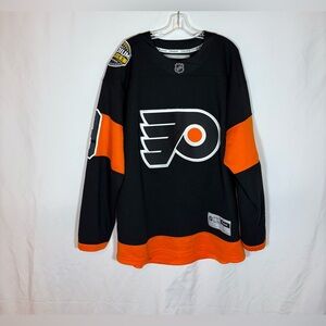 Reebok Philadelphia Flyers #9 Provorov 2017 Stadium Series Hockey Jersey Size L